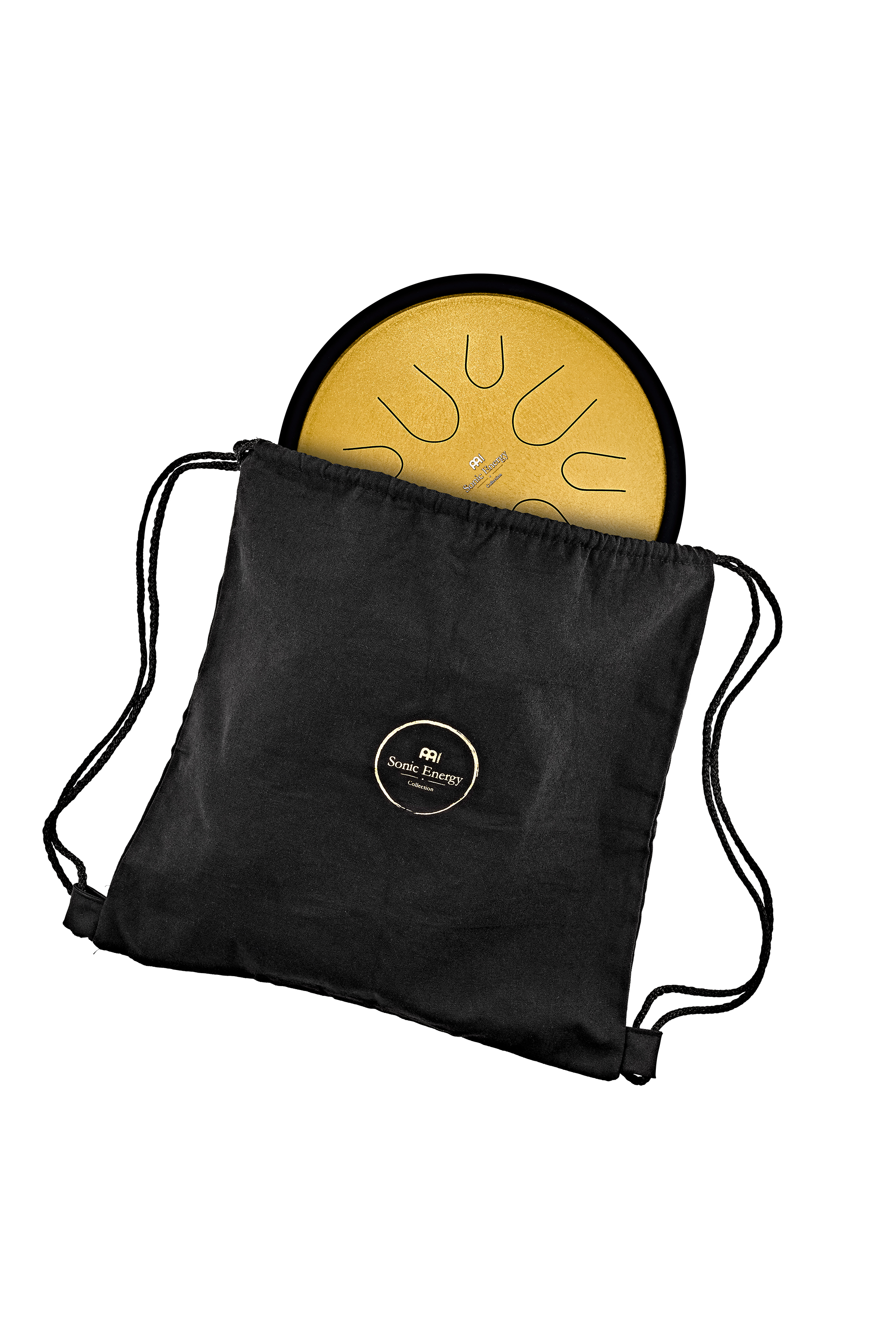 Compact Steel Tongue Drum 10" D Moll Gold - CSTD3G